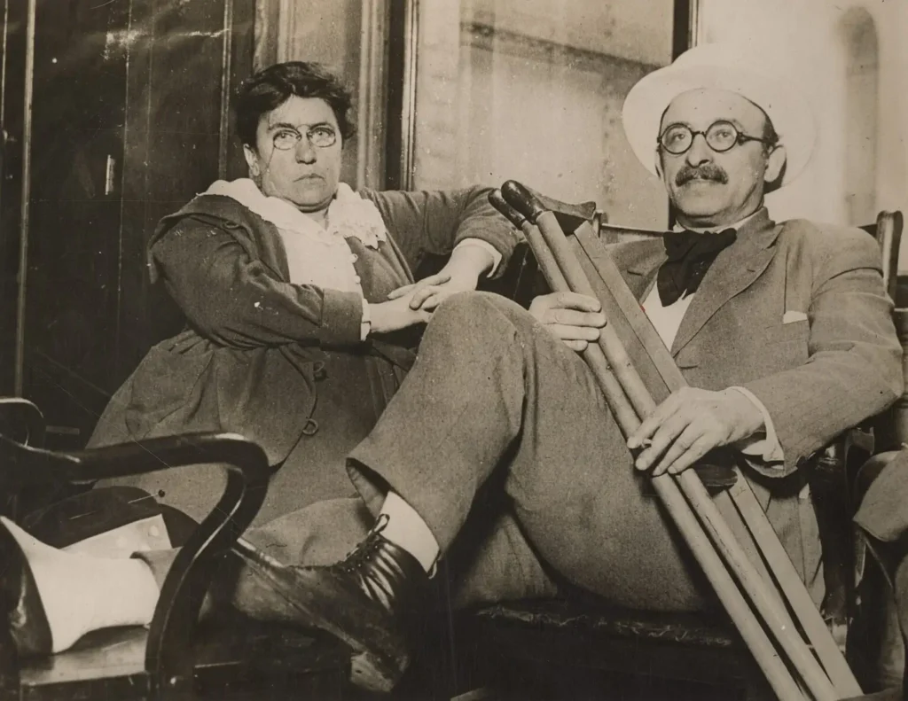 Emma Goldman i Alexander Berkman, 1917